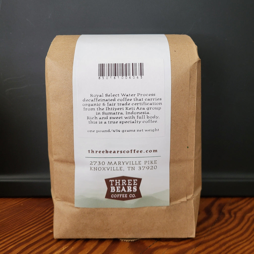 Sumatra Mandheling Decaf